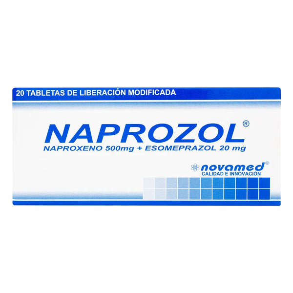 Naprozol Caja X 20 Tab (Esomeprazol - Naproxeno)