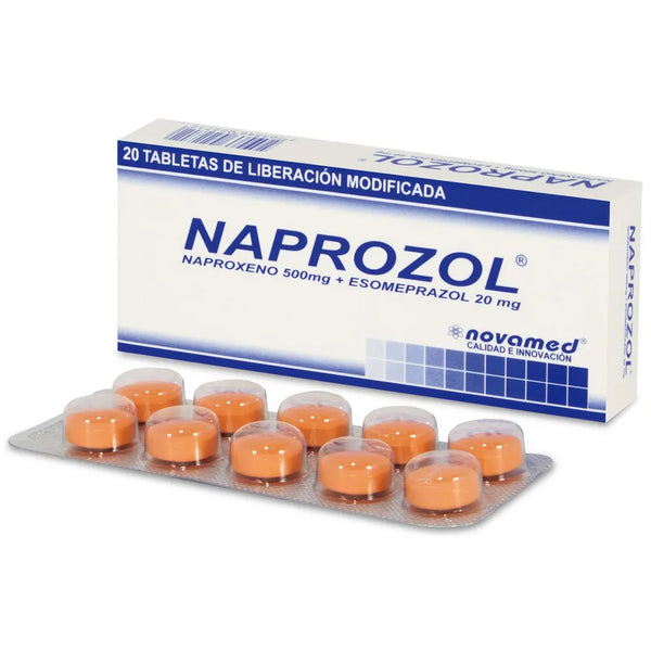 Naprozol Caja X 10 Tab (Esomeprazol - Naproxeno)