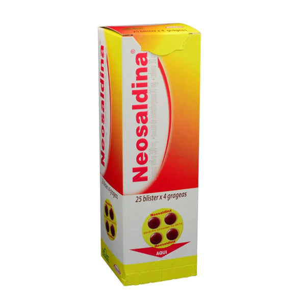 Neosaldina 300 Mg Caja X 100 Tab (Cafeina - Dipirona - Isometepteno)