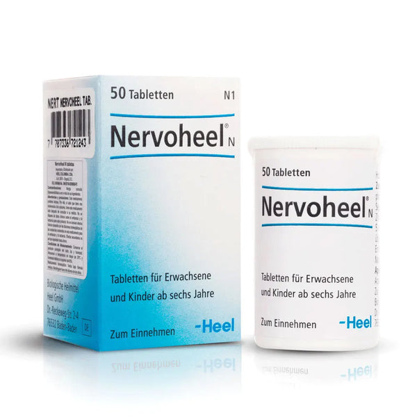 Nervoheel N Frasco X 50 Tab (Acidum Phosohoricum - Zincum Valerianicum - Sepla Officinalis)