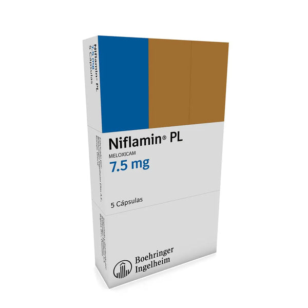 Niflamin Pl 7.5 Mg Caja X 5 Cap (Meloxicam)