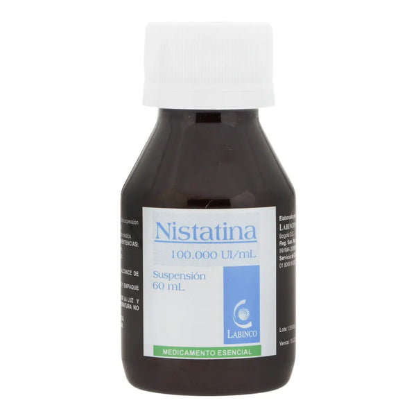 Nistatina 100000 Ui (Labinco) Frasco X 60 Ml (Nistatina)