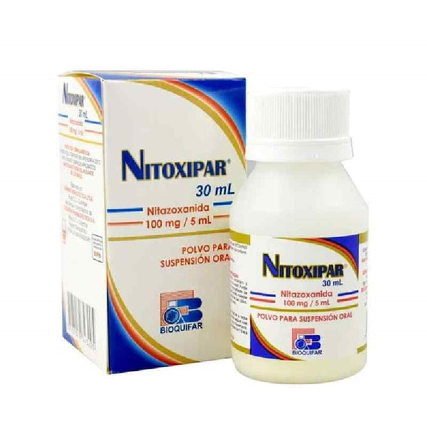 Nitoxipar Suspension(Nitazoxanida)) Frasco X 30 Und