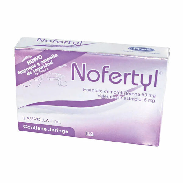 Nofertyl Iny Amp X 1 Ml + Jeringa (Estradiol - Noretisterona)