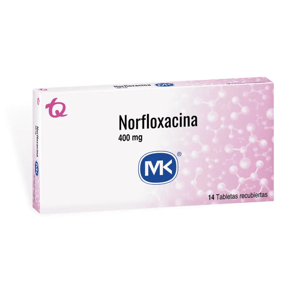 Norfloxacino 400 Mg (Mk) Caja X 14 Tab (Norfloxacino)