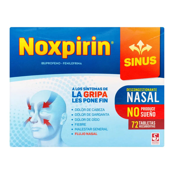 Noxpirin Sinus Tbs Pague 66 Lleve 72 Tbs