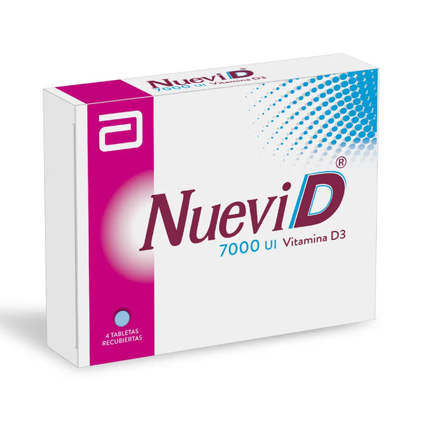 Nuevid 7000 Ui Caja X 4.00 Tab (Colecalciferol)