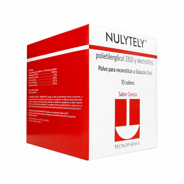 Nulytely Cereza Caja 10 Sobres Und X 10 Sob