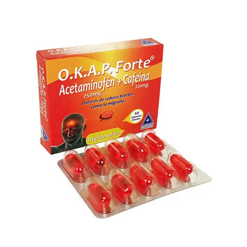 O.K.A.P Forte X 10 Capsulas