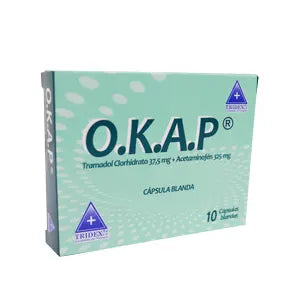 O.K.A.P Caja X 10 Capsula Blanda (Tramadol - Acetaminofen)