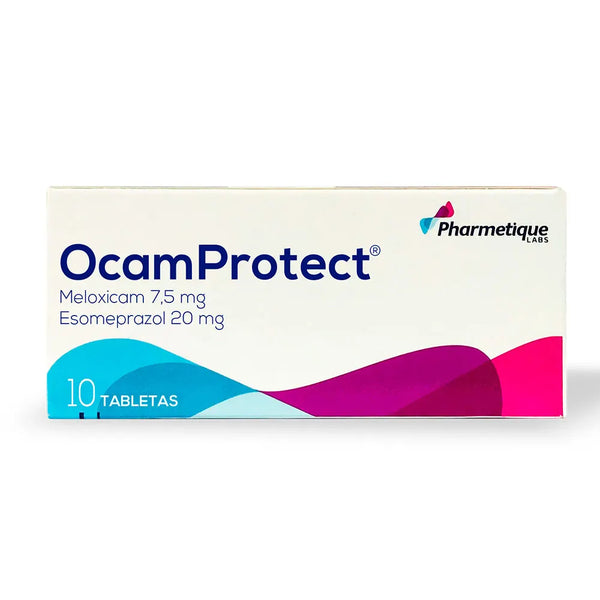 Ocam Protect 7.5 Mg Caja X 10 Tab (Meloxicam - Esomeprazol)