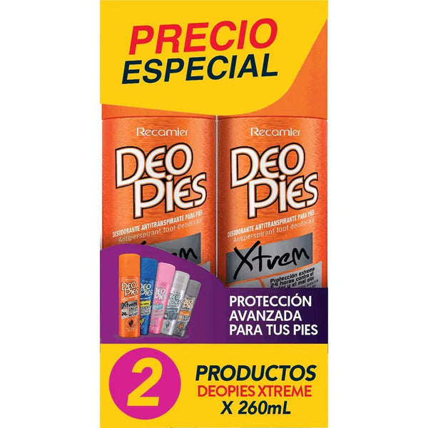 Oferta Desodorante Deopies Xtrem X 260 Ml Lleve 2 P. Especial