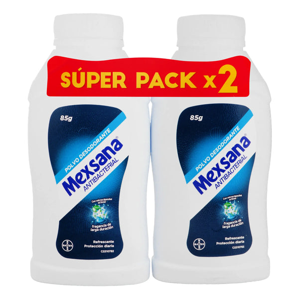 Oferta Talco Mexsana 2 Und * 85 G Superpack Tarro X 170 Grs