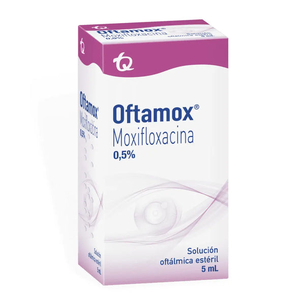 Oftamox 0.5% (Mk) Frasco X 5 Ml (Moxifloxacino)