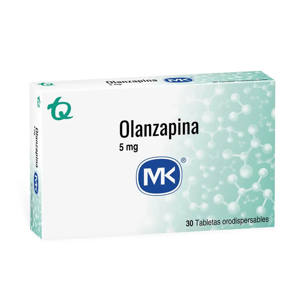 Olanzapina Mk 5Mg Caja X 30 Tab (Olanzapina)