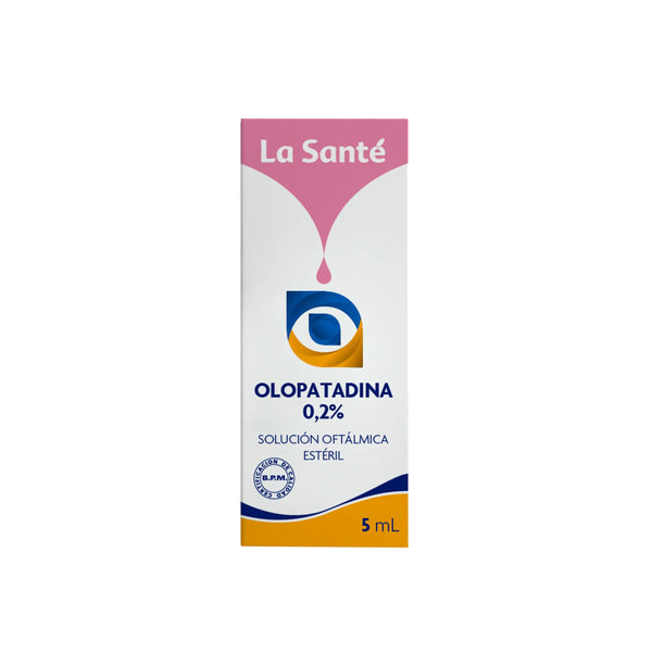 Olopatadina 0.2% Frasco X 5 Ml (Olopatadina)
