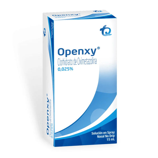 Openxy 0.025% Spray Nasal No Drip Pediatrico Frasco X 15 Ml (Oximetazolina)