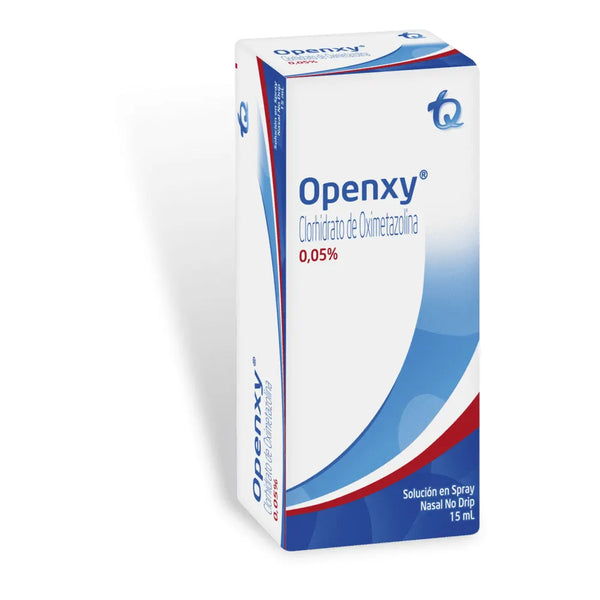 Openxy 0.05% Spray Nasal No Drip Adulto Frasco X 15 Ml (Oximetazolina)