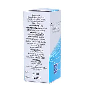 Ophthabracin 0.3% Frasco X 5.00 Ml (Tobramicina)
