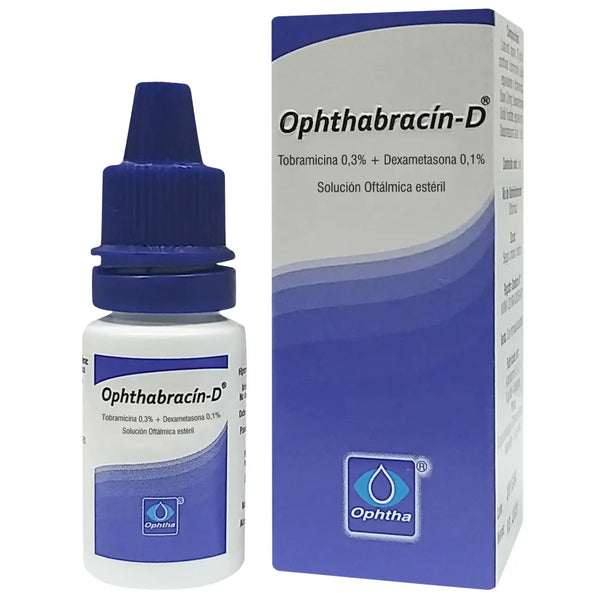 Ophthabracin D 0.3% Frasco X 5.00 Ml (Tobramicina)