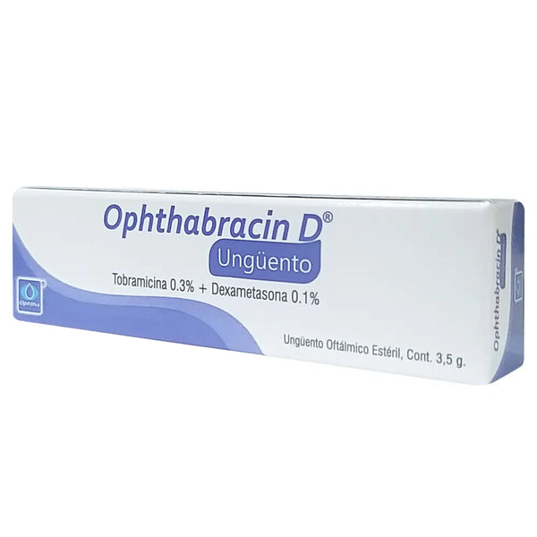 Ophthabracin D Unguento Tubo X 3.5 Gr (Tobramicina - Dexametasona)