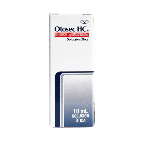 Otosec Hc Frasco X 10 Ml (Ciprofloxacino - Hidrocortisona)