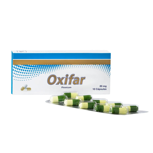 Oxifar 20 Mg 10 Capsulas