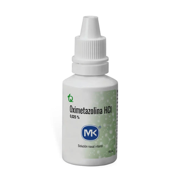 Oximetazolina 0.025% (Mk) Frasco X 15 Ml Frasco X 15 Ml (Oximetazolina)