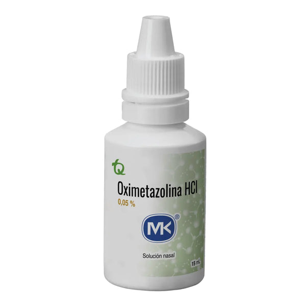 Oximetazolina 0.05% (Mk) Solucion Nasal Frasco X 15 Ml (Oximetazolina)