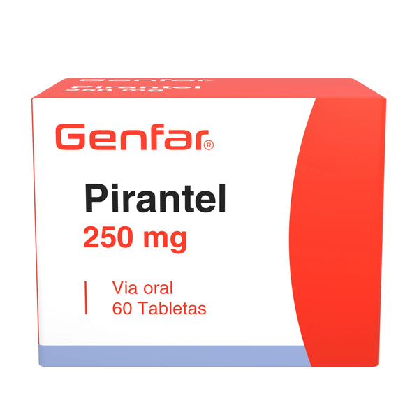 Pamoato De Pirantel 250 Mg (Genfar) Caja X 60 Tab (Pamoato Pirantel)