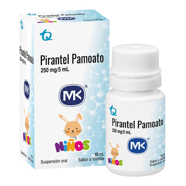 Pamoato Pirantel Suspension 15 Ml Mk (Pirantel)
