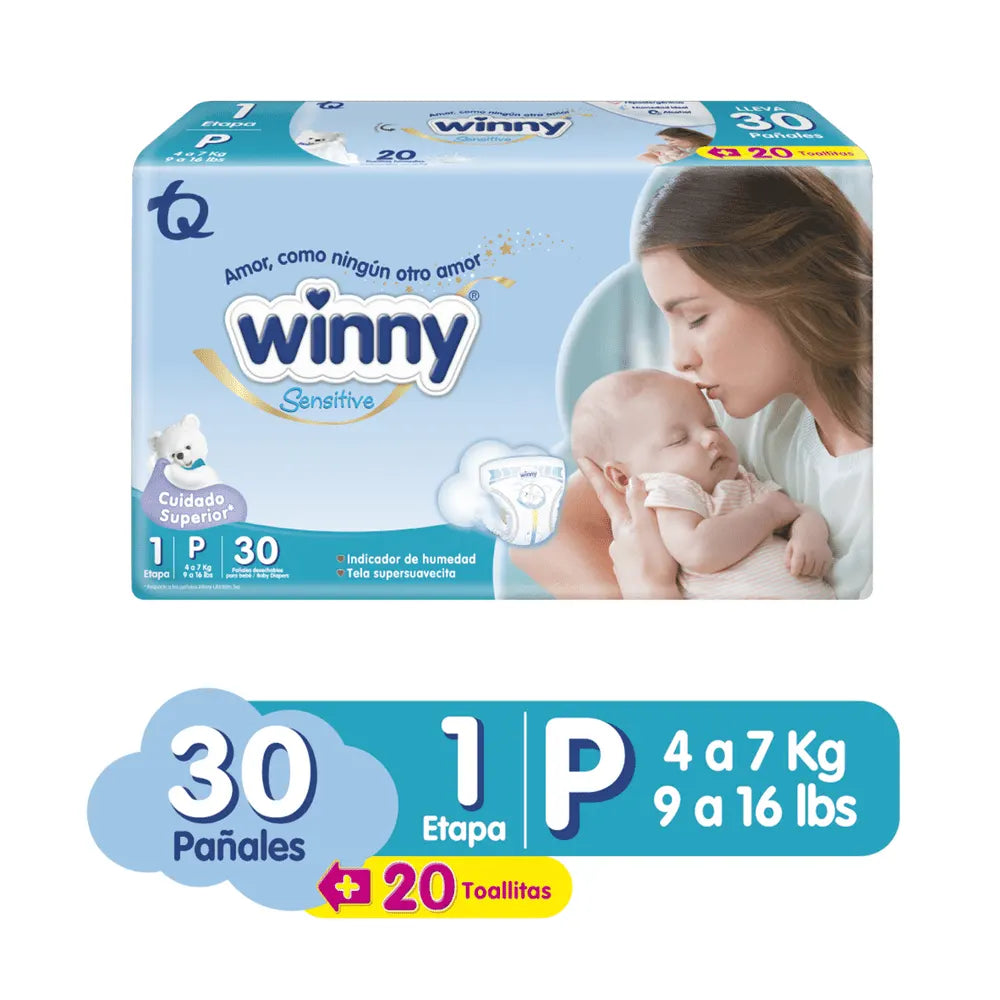 Winny Pañal Winny Gold Etapa 1/P Paquete X 30 Und – Droguerías Multifarma