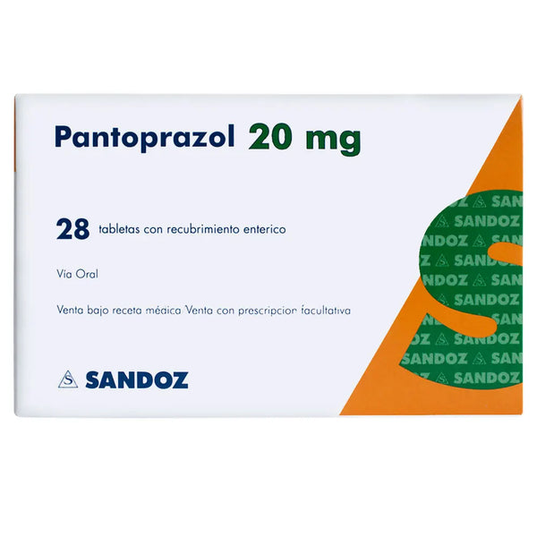 Pantoprazol 20 Mg (Sandoz) Caja X 28 Tab (Pantoprazol)