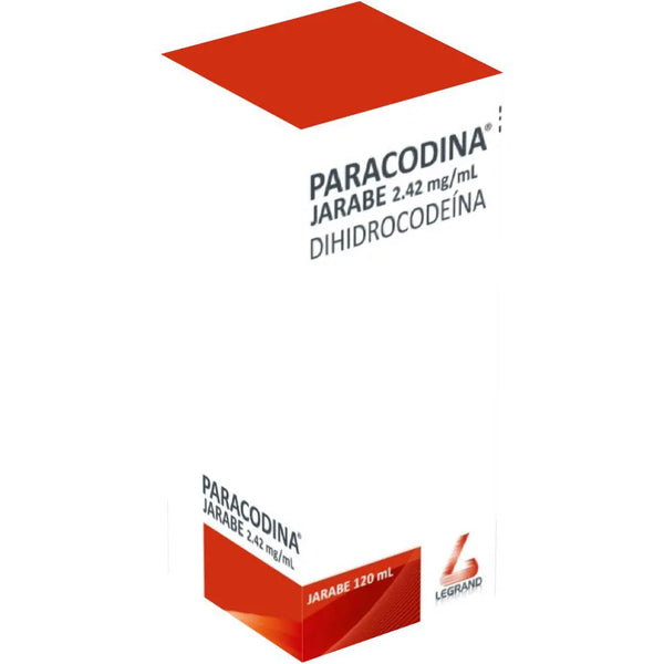 Paracodina Jarabe Frasco X 120.00 Ml (Dihidrocodeina)