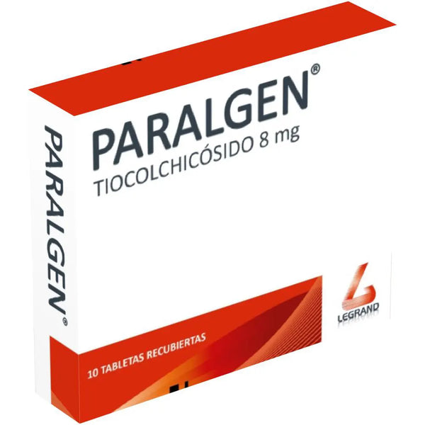 Paralgen Caja X 10.00 Tab (Tiocolchicosido)