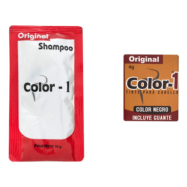 Pastillas Negra Color 1 Estuche Caja X 4 Und
