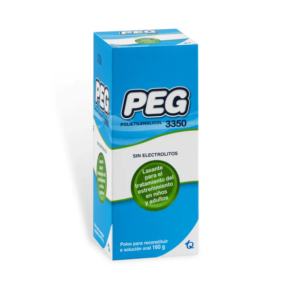Peg Polietilenglicol 3350 Frasco X 160 Gr (Polietilenglicol 3350)