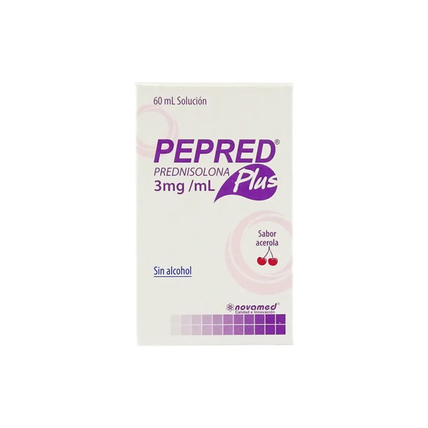 Pepred Plus Solucion Frasco X 60 Ml (Prednisolona)