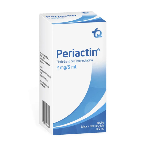 Periactin Jarabe Frasco X 180.00 Ml (Ciproheptadina)