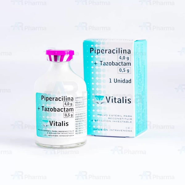 Piperacilina 4G+Tazobactam 0.5G 1 Amp Vt