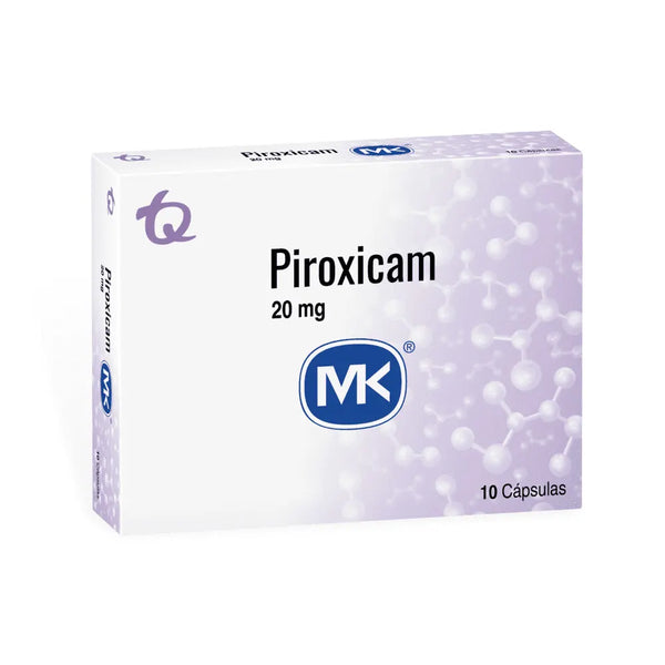 Piroxicam 20 Mg (Mk) Caja X 10 Tab (Piroxicam)