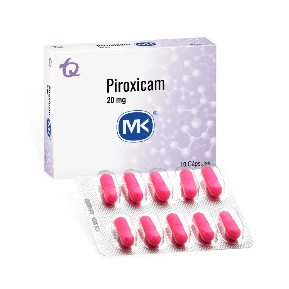 Piroxicam 20 Mg (Mk) Caja X 10 Tab (Piroxicam) – Droguerías Multifarma