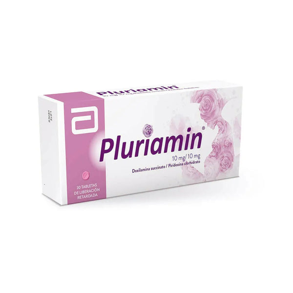 Pluriamin 10/10 Mg Caja X 30.00 Tab (Doxilamina - Piridoxina)