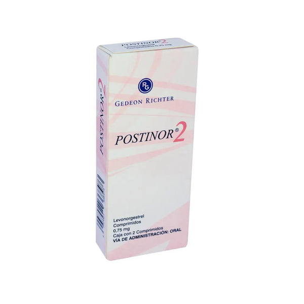 Postinor-2 Caja X 2 Tab (Levonorgestrel)