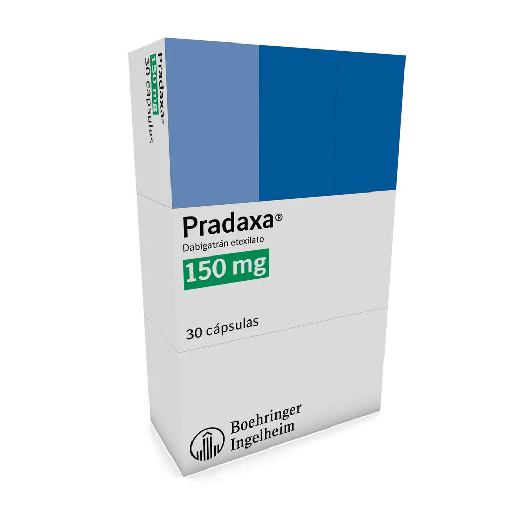 Pradaxa 150 Mg Caja X 30 Cap (Dabigatran Etexilate) – Droguerías Multifarma