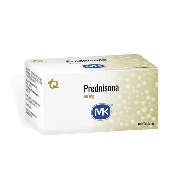 Prednisona 50 Mg (Mk) Caja X 100 Tab (Prednisona)