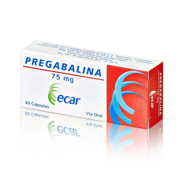 Pregabalina 75 Mg 30 Cap Ec (P)50018 (Pregabalina)