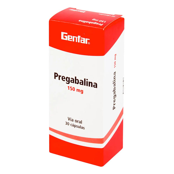 Pregabalina 150 Mg (Genfar) Caja X 30 Tab (Pregabalina )