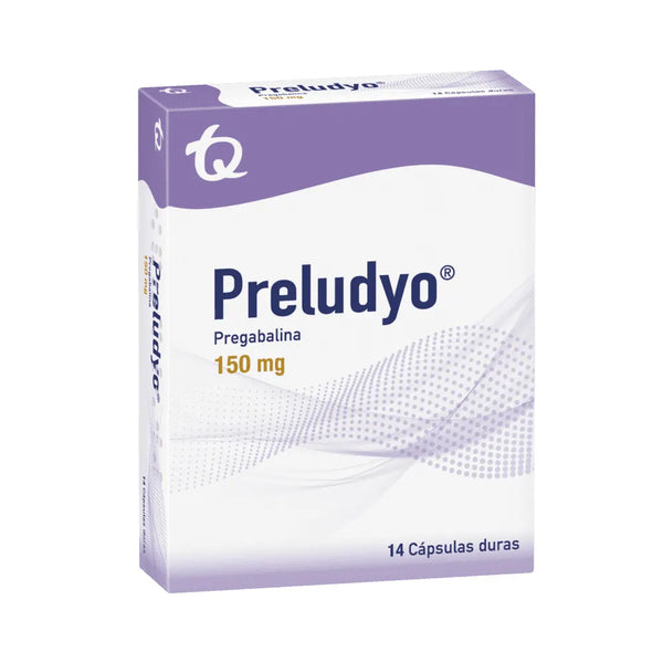 Preludyo 150 Mg Caja X 14 Tab (Pregabalina )