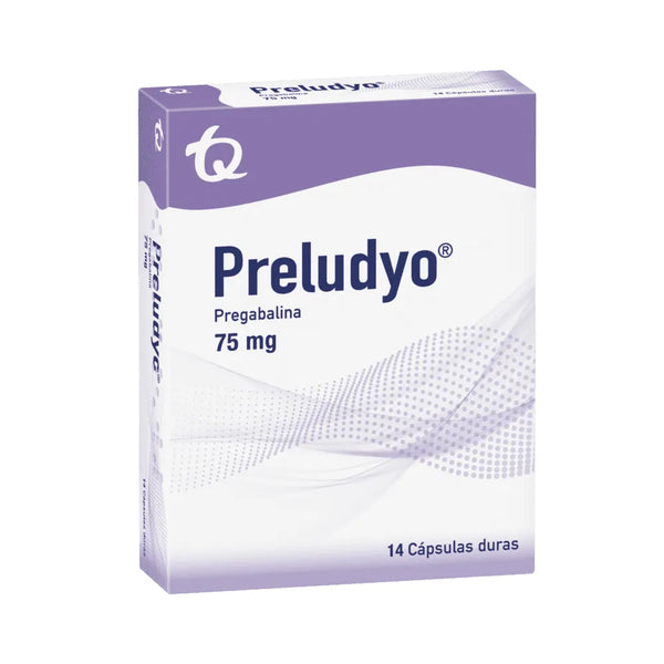Preludyo 75 Mg Caja X 14 Tab (Pregabalina )